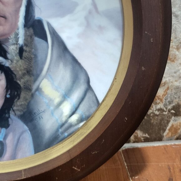 Vague Shadows The Arapaho Nation Decorative Collector Plate by Perillo Second Is - Picture 11 of 15